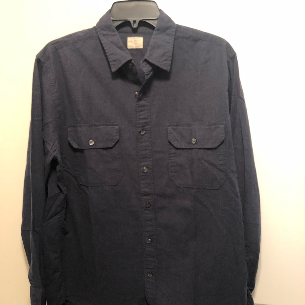 Navy JCrew button-down